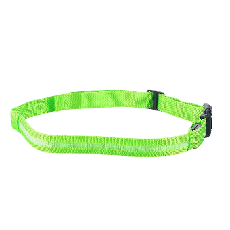 LED Flashing Waistband Safety Reflective Waistband Bicycle Jogging Running Belt