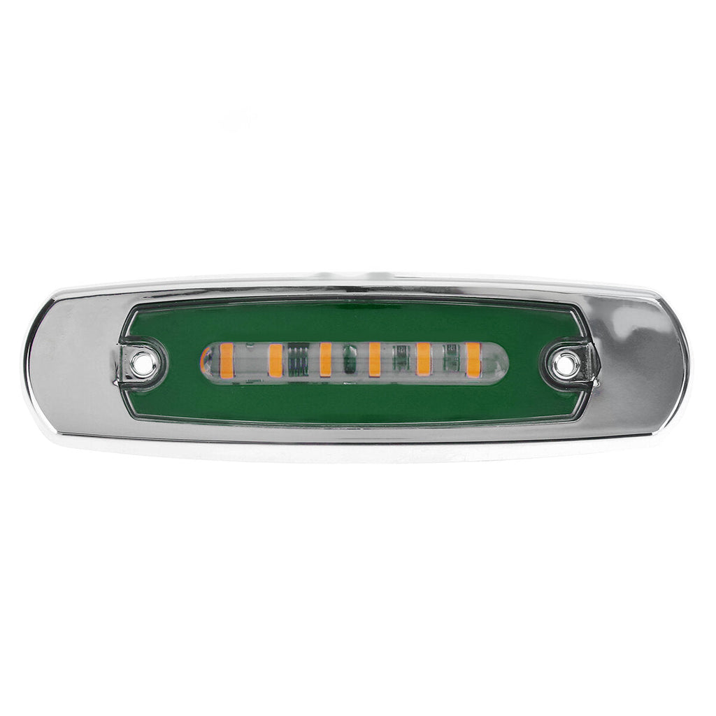 12/24V 18 LED Side Flowing Marker Light Lamp Waterproof For Truck Trailer Lorry