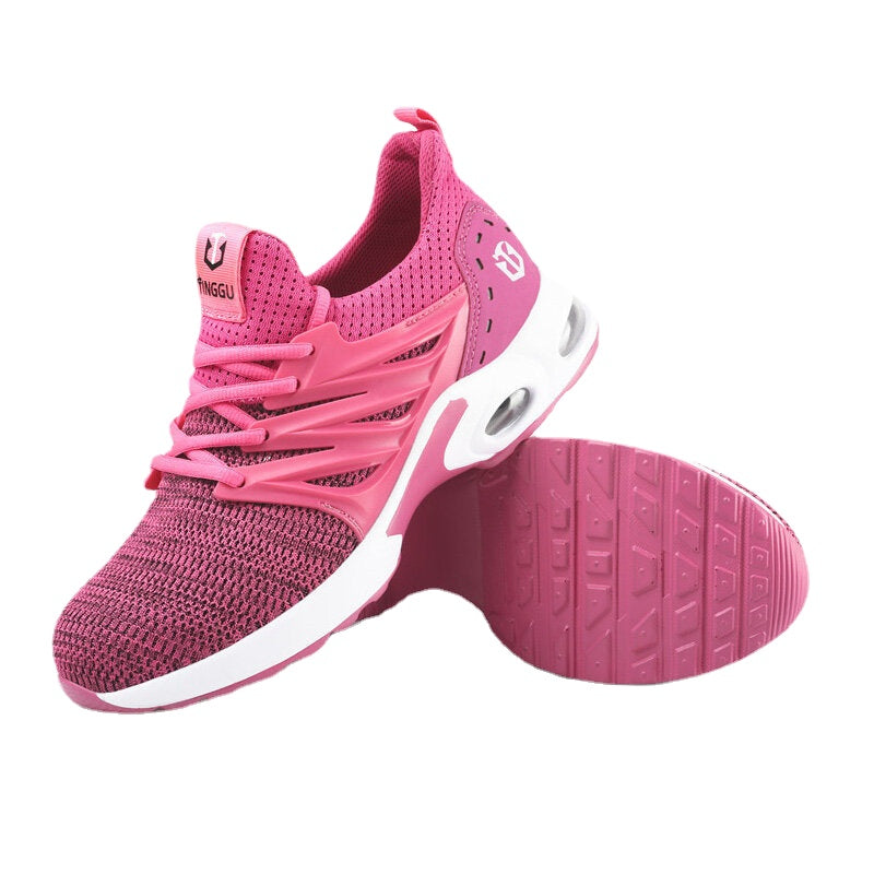 Women's Running Shoes Safety Shoes Mesh Breathable Comfortable Outdoor Sports Hiking Sports Running Shoes