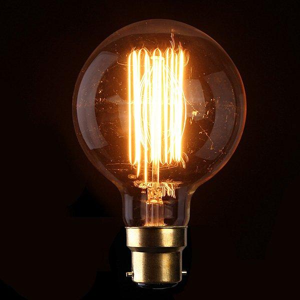 60W 110/220V 138mm x 95mm Incandescent Bulbs Retro Bulb