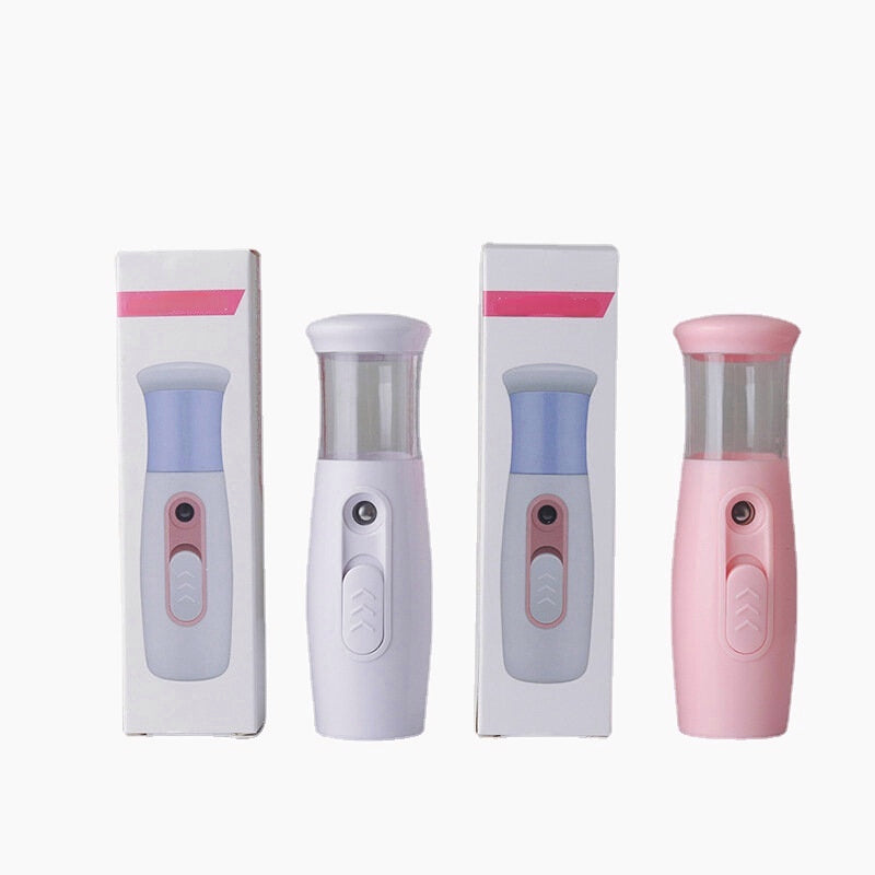 Mist Sprayer Facial Skin Moisturizing Steamer USB Rechargeable Face Humidifier Mist Spray Bottle Lady Skin Care