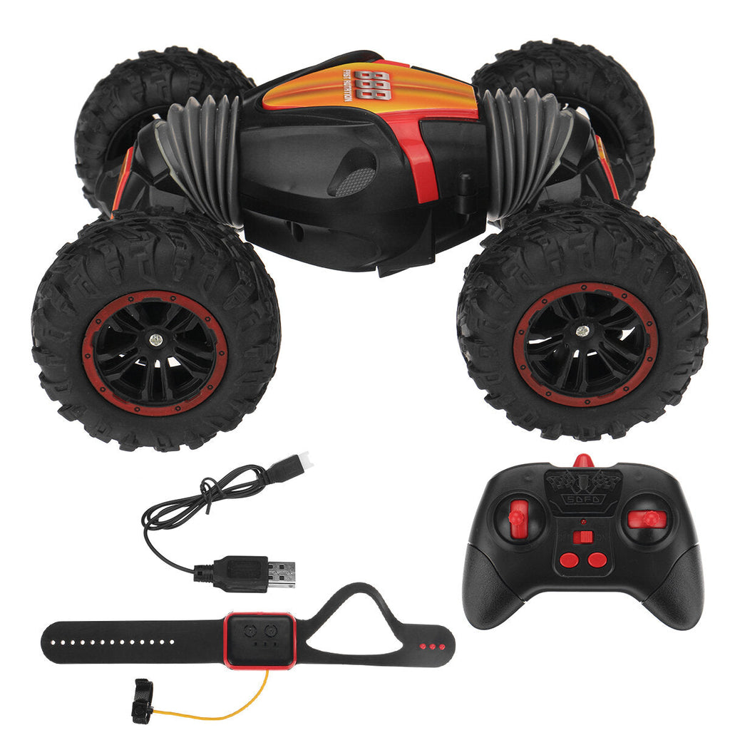 4WD Watch Induction Gesture Control Deformation Twisting 360 Spin Off-Road Kids Toys