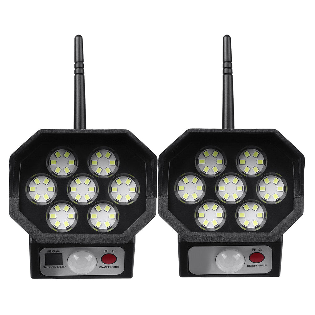 42LEDS COB IP65 Solar Simulation Monitoring Light Intelligent Light Control Human Body Induction