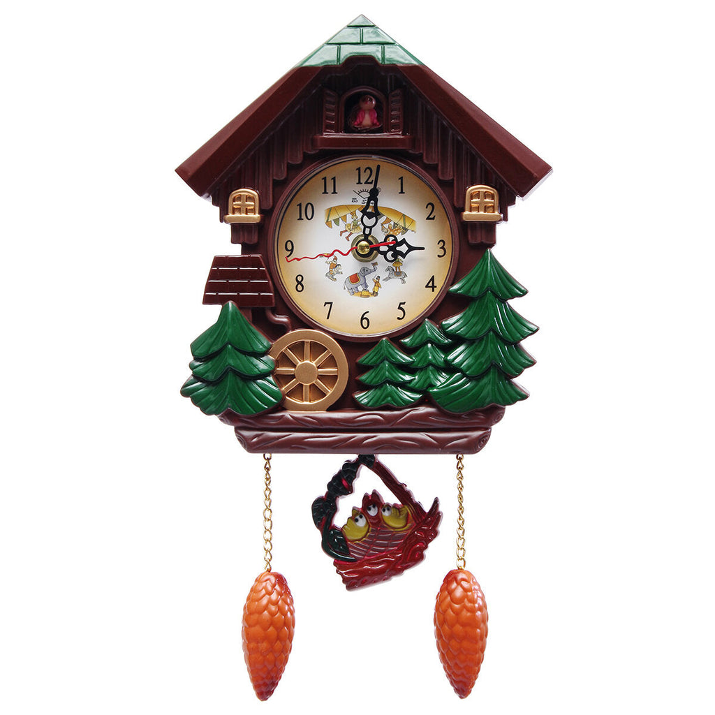 Clock Living Room Bird Alarm Toys Modern Brief Children Decorations