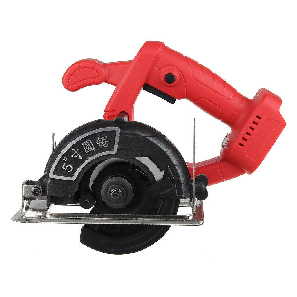 125mm 10800RPM Multifunction Circular Saw Scale Bevel Cutting Power Tools For 18V Battery