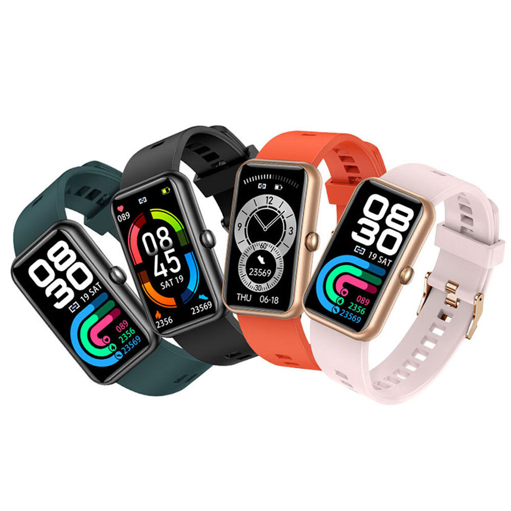 1.45 inch HD Touch Screen Heart Rate Blood Pressure SpO2 Monitor 24 Sports Modes 40 Days Standby IP68 Waterproof Smart Watch