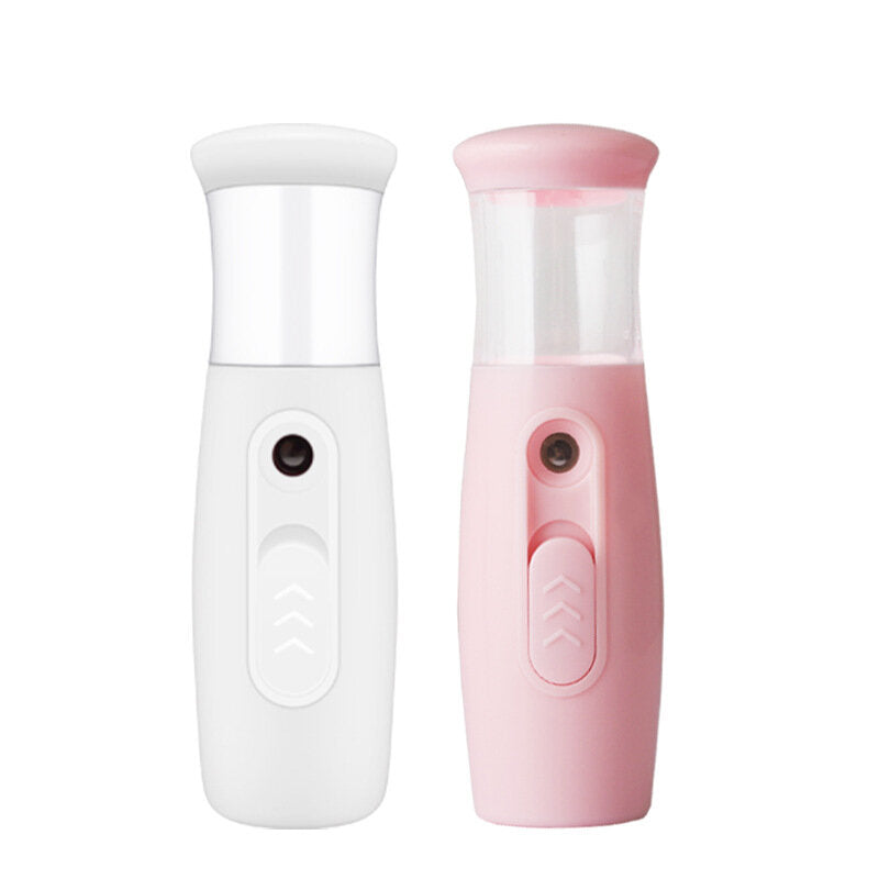 Mist Sprayer Facial Skin Moisturizing Steamer USB Rechargeable Face Humidifier Mist Spray Bottle Lady Skin Care