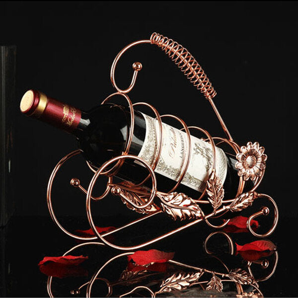 Retro Wine Champange Bottle Rack Holder Wine Accessaries Home Decoration