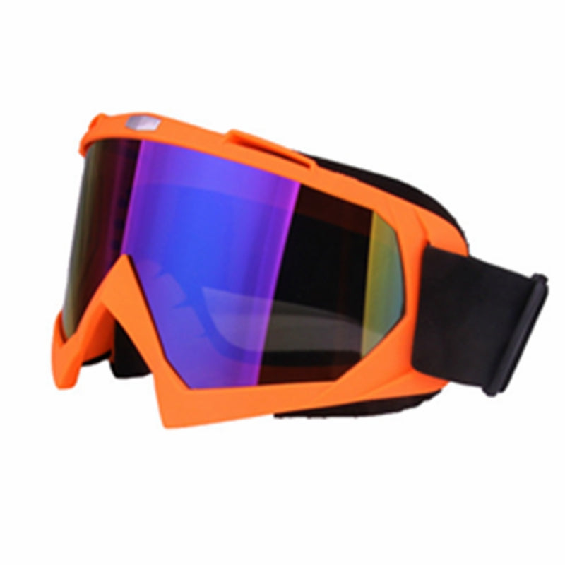 Skiing Goggles Anti-UV Glasses For Motorcycle Motocross Sliver Lens