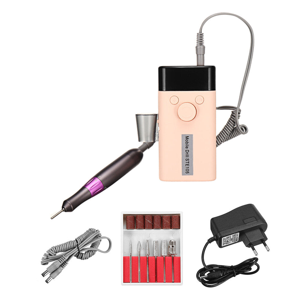 30000RPM Portable Mini Electric Polisher Nail Drill File Manicure Tools Kit Grinding Machine