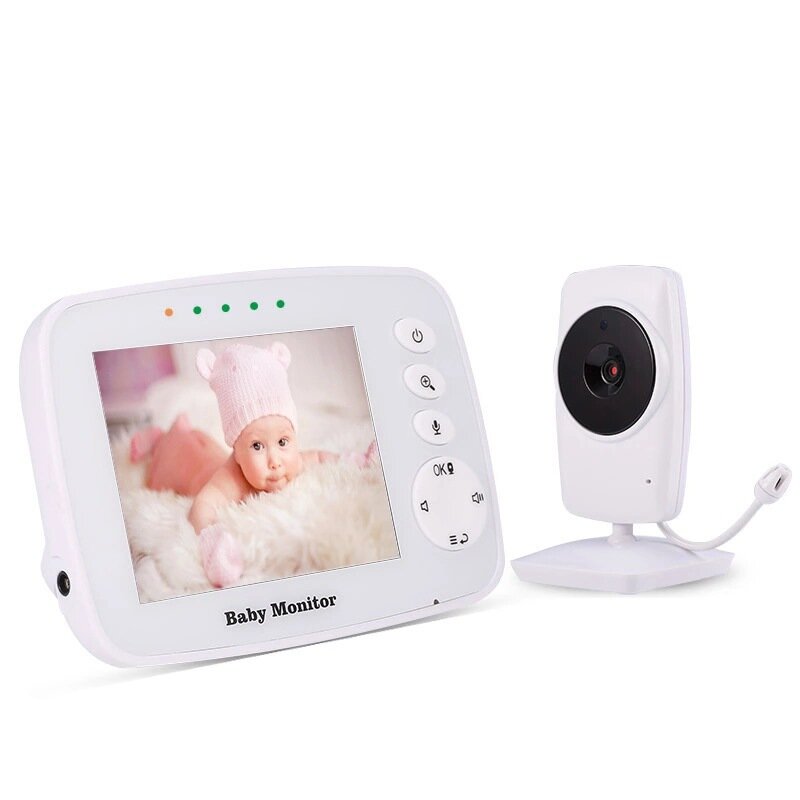 3.2 Inch LCD Wireless Video Baby Monitor Camera Two Way Audio Talk Night Vision Surveillance Security Camera