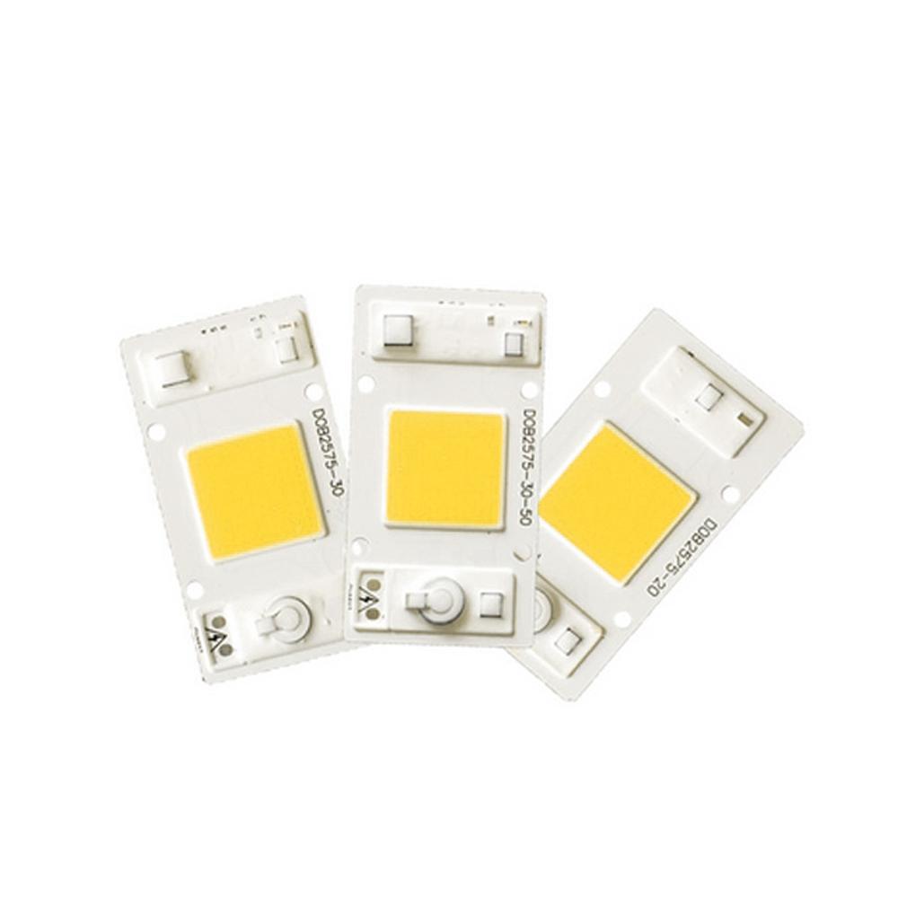 AC220V 30W 50W LED COB Chip Light Warm / White / Blue / Yellow / Red / Green for DIY Floodlight