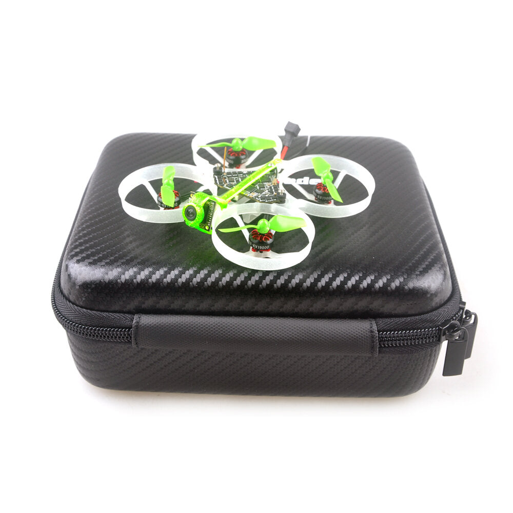 19.5g 75mm 1S Diamond F4 AIO 5A BB2 ESC Reciver 25/200mW VTX Whoop FPV Racing Drone BNF w/ EX0802 19000KV Unibell Motor Runcam Nano 3 800TVL Camera