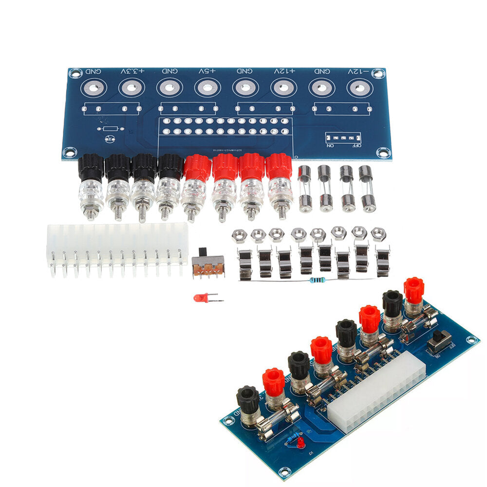 Desktop Computer Chassis Power Supply ATX Transfer Board Power Take off Board Power Output Terminal Module DIY Kit