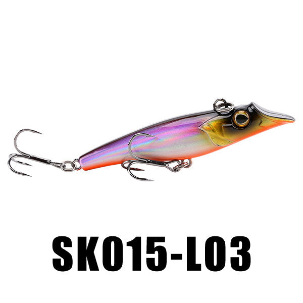 1PC 19g 75mm Sinking Fishing Lure Pencil 3D Eyes Simulation Skin Hard Fish Baits