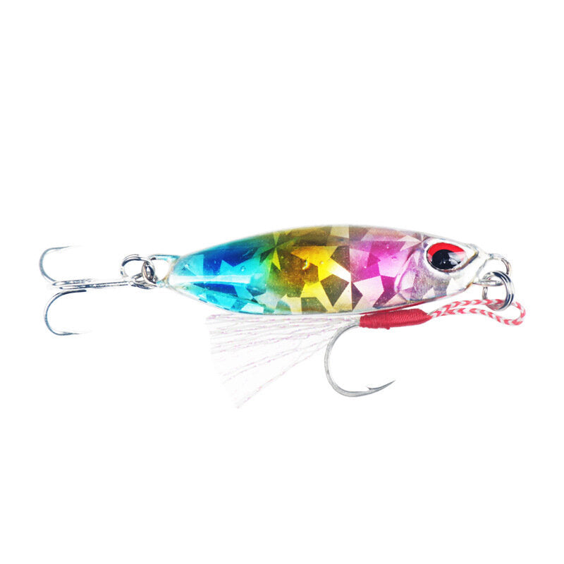 1 Pcs 5cm 30g Fishing Lures Spinners River Sea Lakes Hard Baits Artificial Fishing Tackle