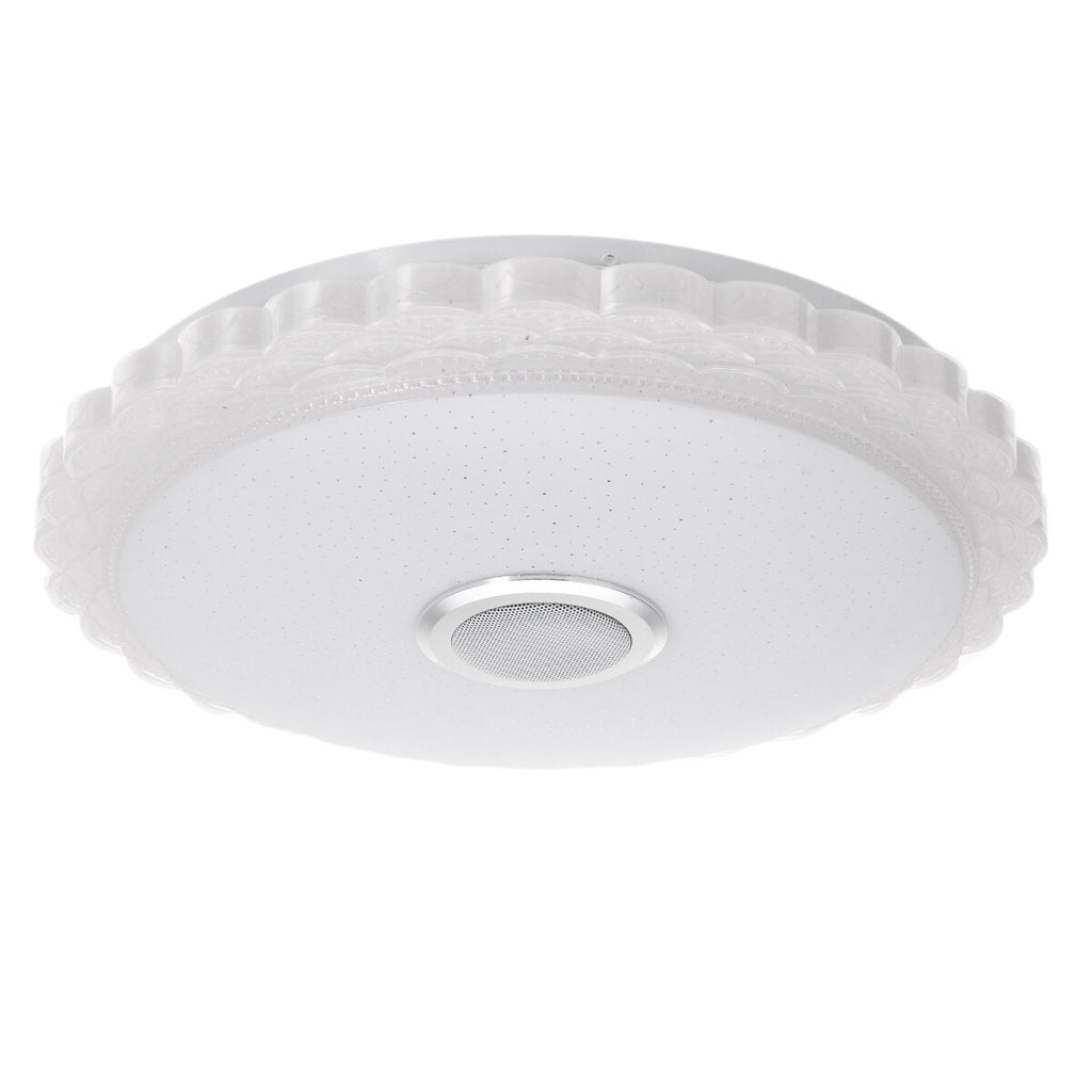 100-240V LED Ceiling Light With bluetooth Speaker Change Dimmable Music Lamp For Home Party APP Remote Control