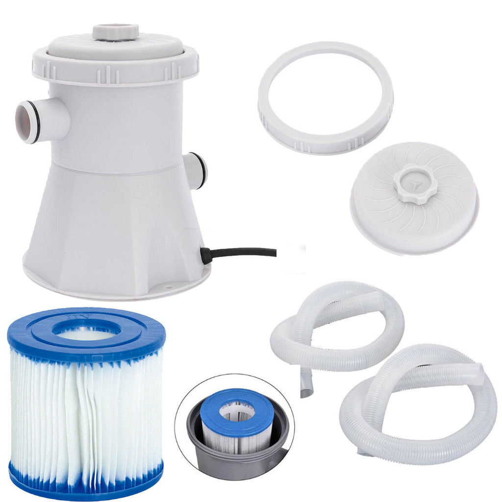 Swimming Pool Filter Pump Reusable Water Cleaner Electric Filter Pump