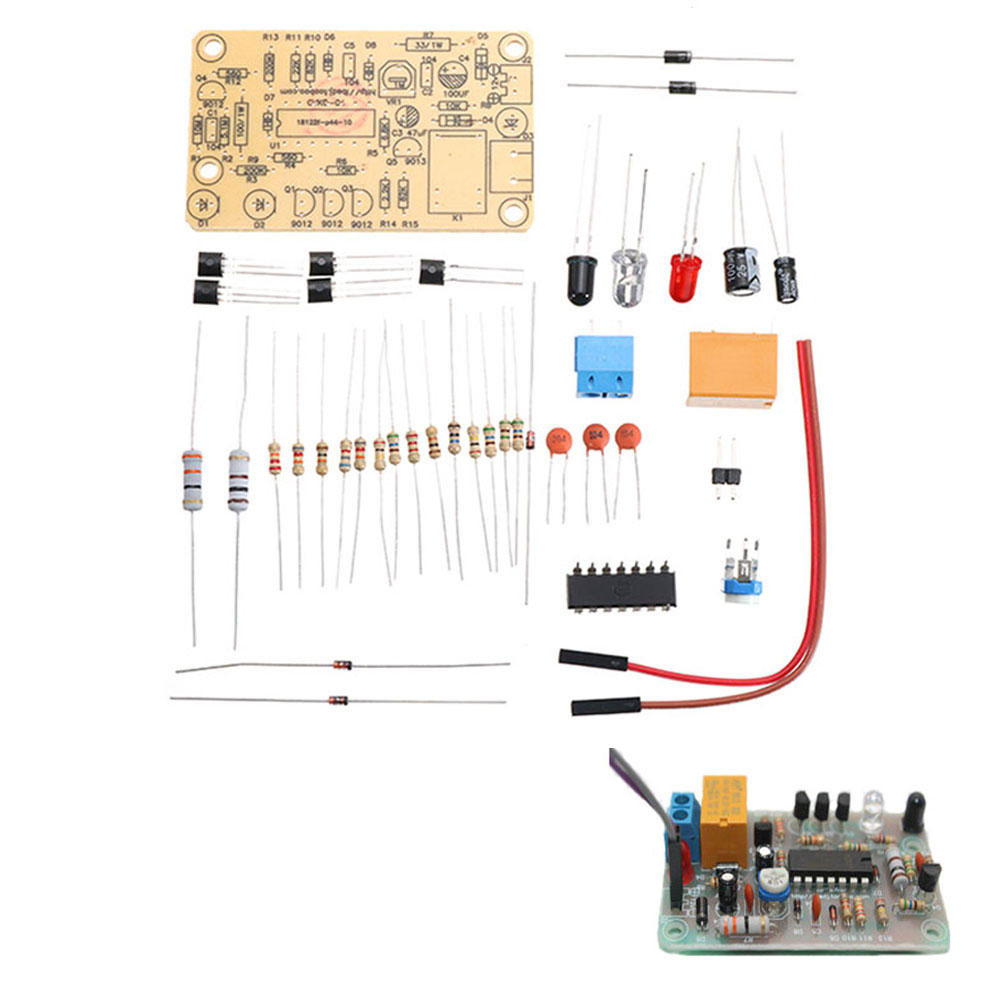 5pcs DIY IR Infrared Sensor Switch Kits Infrared Proximity Switch Circuit Board Electronic Training