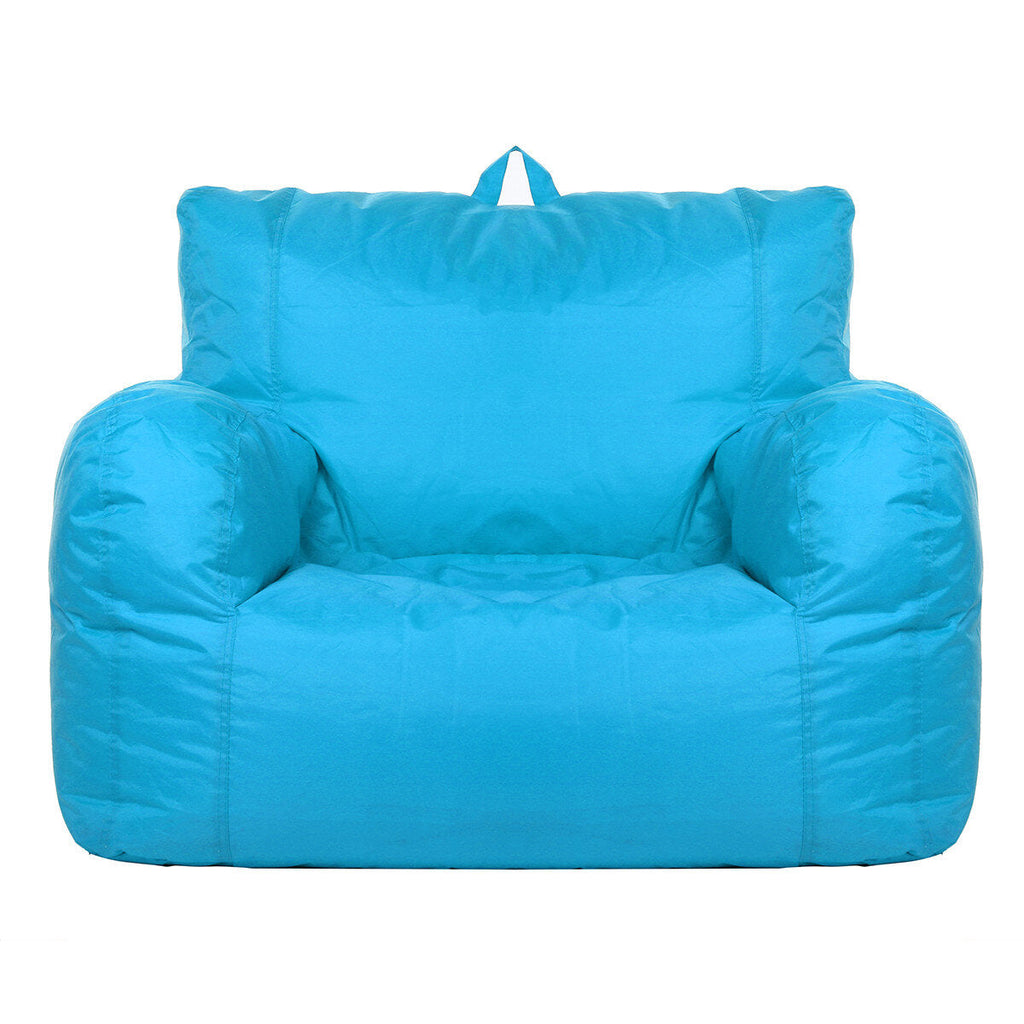 Sofa Cover Without Filler Lazy Sofa Chairs Cover Oxford Cloth Waterproof Lounger Seat Bean Bag Pouf Couch Seat Protector