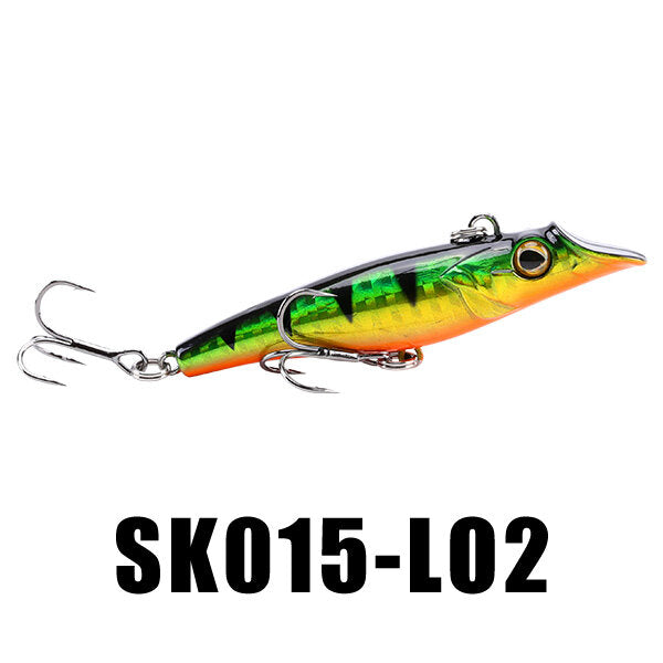 1PC 19g 75mm Sinking Fishing Lure Pencil 3D Eyes Simulation Skin Hard Fish Baits