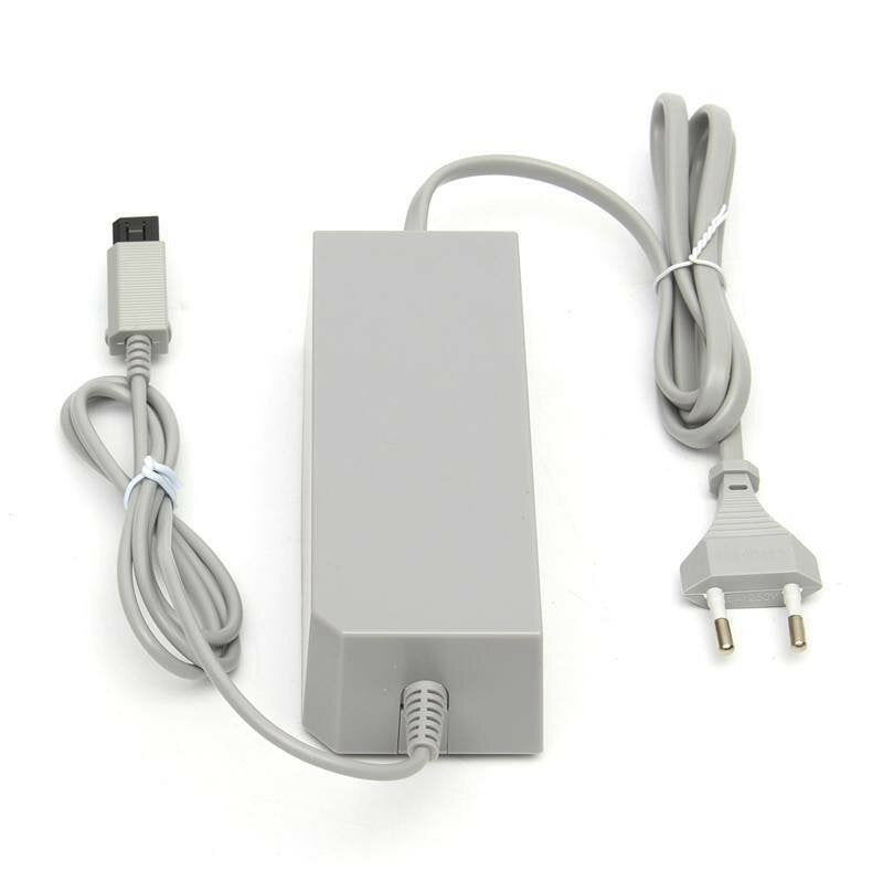 AC 100 to 245V AC Power Adapter Supply Cord Cable For Nintendo Wii EU US Plug