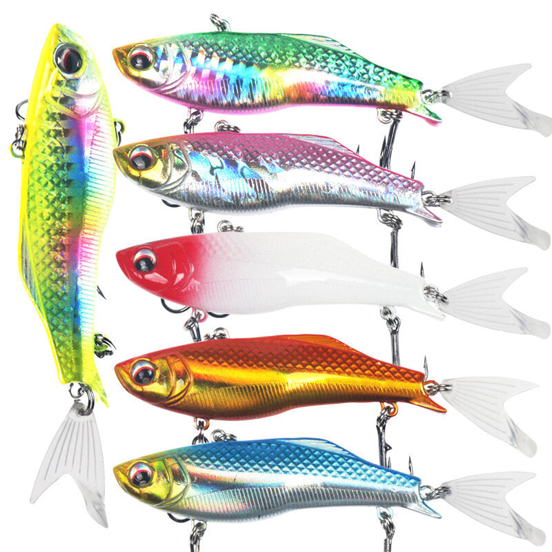 1 Pcs 8.5/16g 5.5/7.2cm Fishing Lures VIB 3D Fish Eyes Artificial Hard Bait Fishing Tackle Accessories