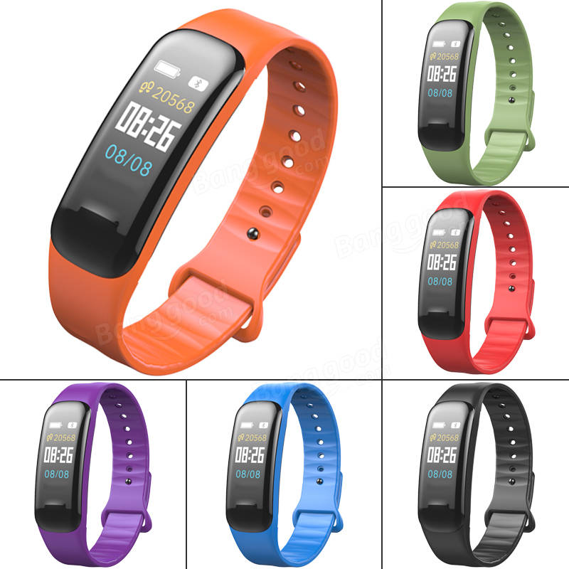 Blood Pressure Oxygen Heart Rate Monitor Fitness Tracker Bluetooth Smart Wristband