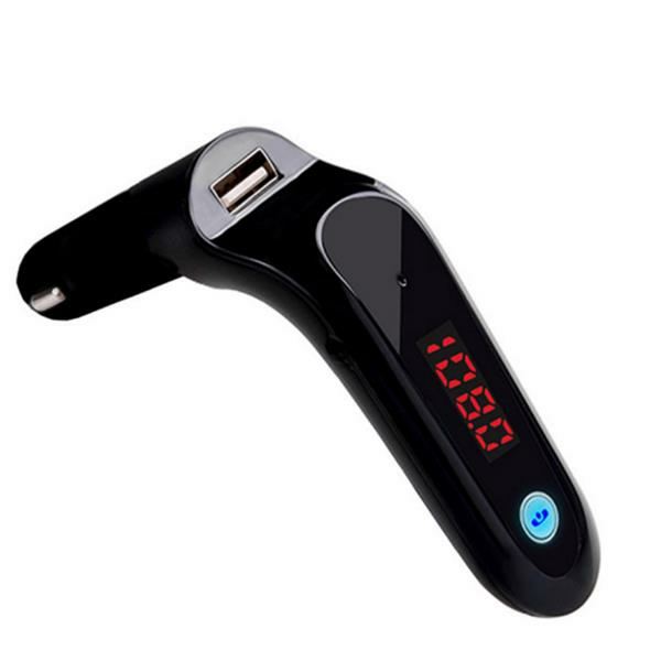 Car Bluetooth Hands Free FM Transmitter Wireless Bluetooth Car MP3 Player Car Charger