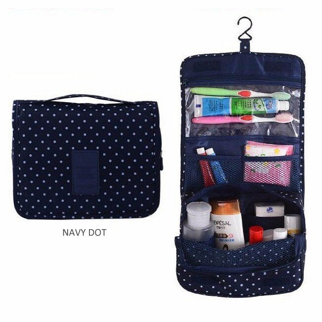 Waterproof Travel Wash Cosmetic Bag Compact Cube Pouch Storage Bag Mesh Organizer