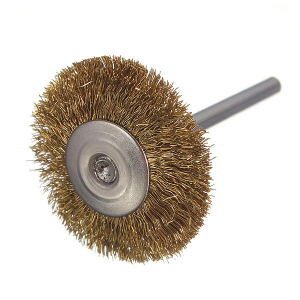 3mm Brass Wire Wheel Brush Cup forDrill Rust Weld Die Grinder