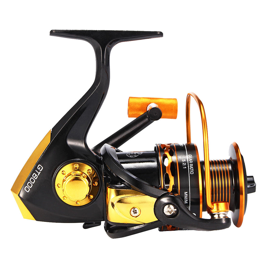 Metal+Plastic 4000-6000 Spinning Fishing Reel Salwater Freshwater Fishing Reel