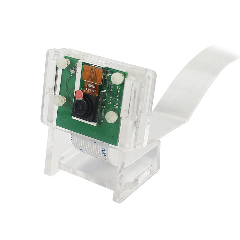 Camera Module Transparent Bracket Case Acrylic Holder Kit for Raspberry Pi