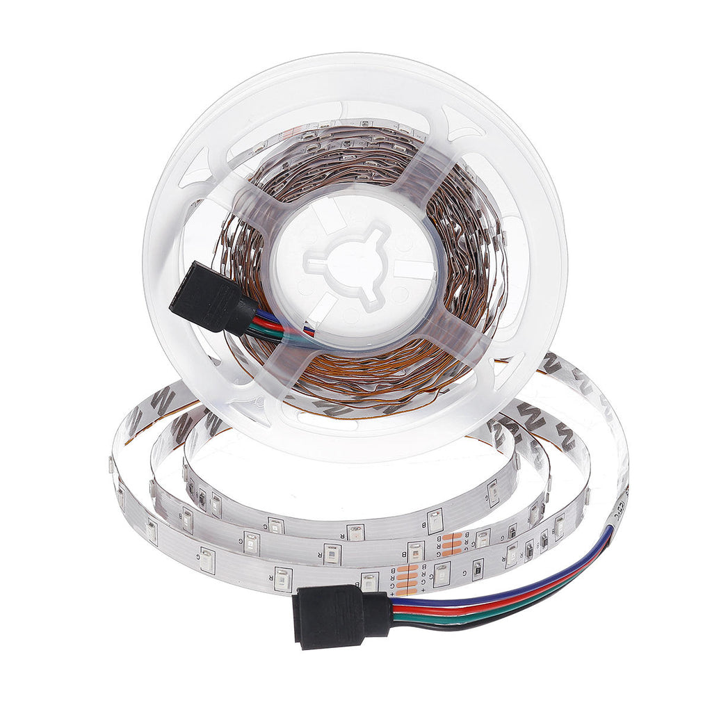 2M 3M 5M 10M Non-waterproof SMD2835 RGB LED Strip Light + 24Keys Remote Control Outdoor Indoor KTV Hotel DC12V