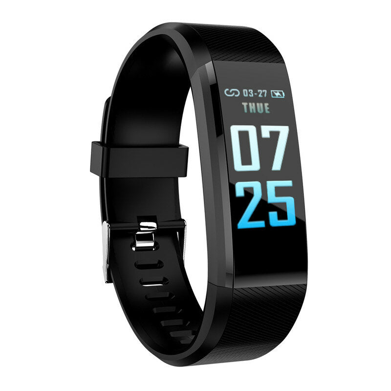 Dynamic UI Heart Rate Message View Sports Mode Multi-language Smart Watch Band