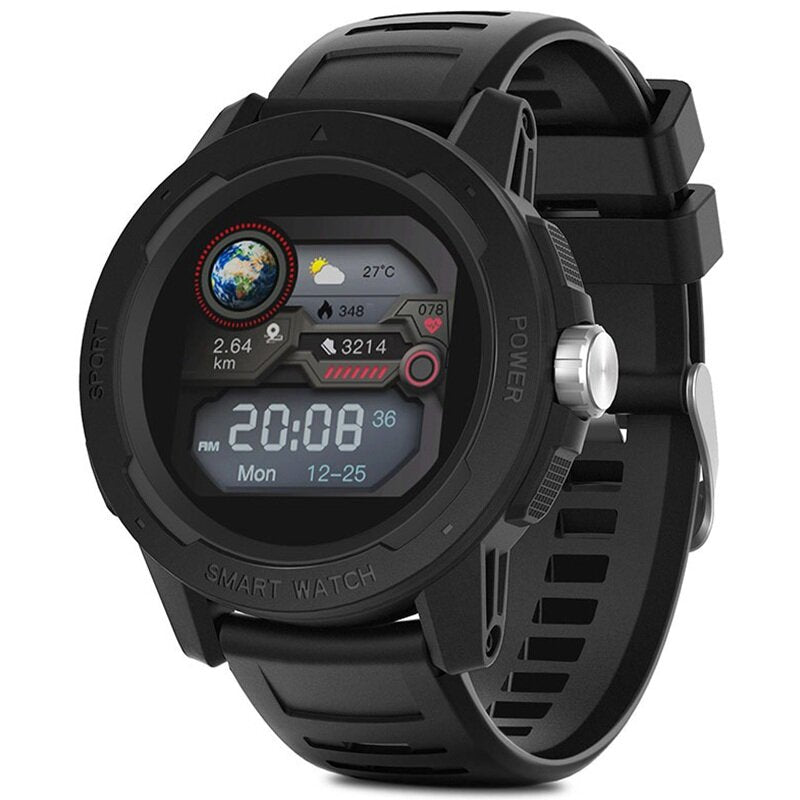 1.4 inch IPS Touch Screen Music Control Multiple Sports Modes HR Blood Oxygen Monitor 25 days Standby IP68 Waterproof BT5.0 Sport Smart Watch