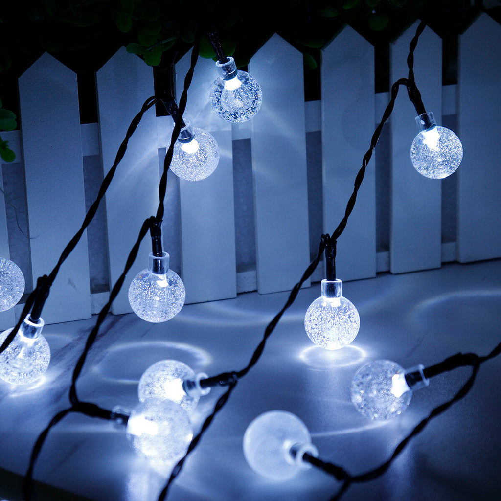 Solar Powered 60 LEDs String Light Garden Yard Patio Decor Lamp Waterproof