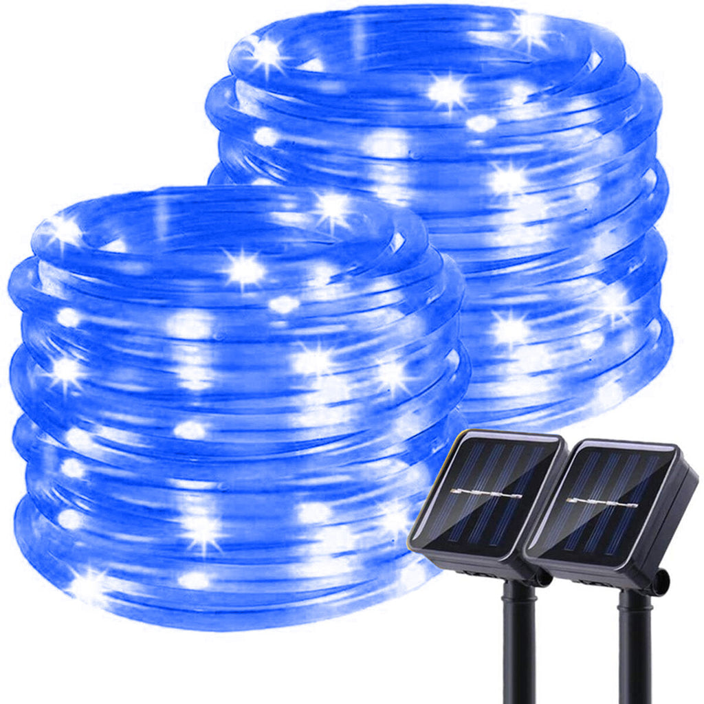 Outdoor Solar String Lights: Waterproof LED Fairy Lights with 8 Lighting Modes for Patio, Yard, Trees, Wedding & Party