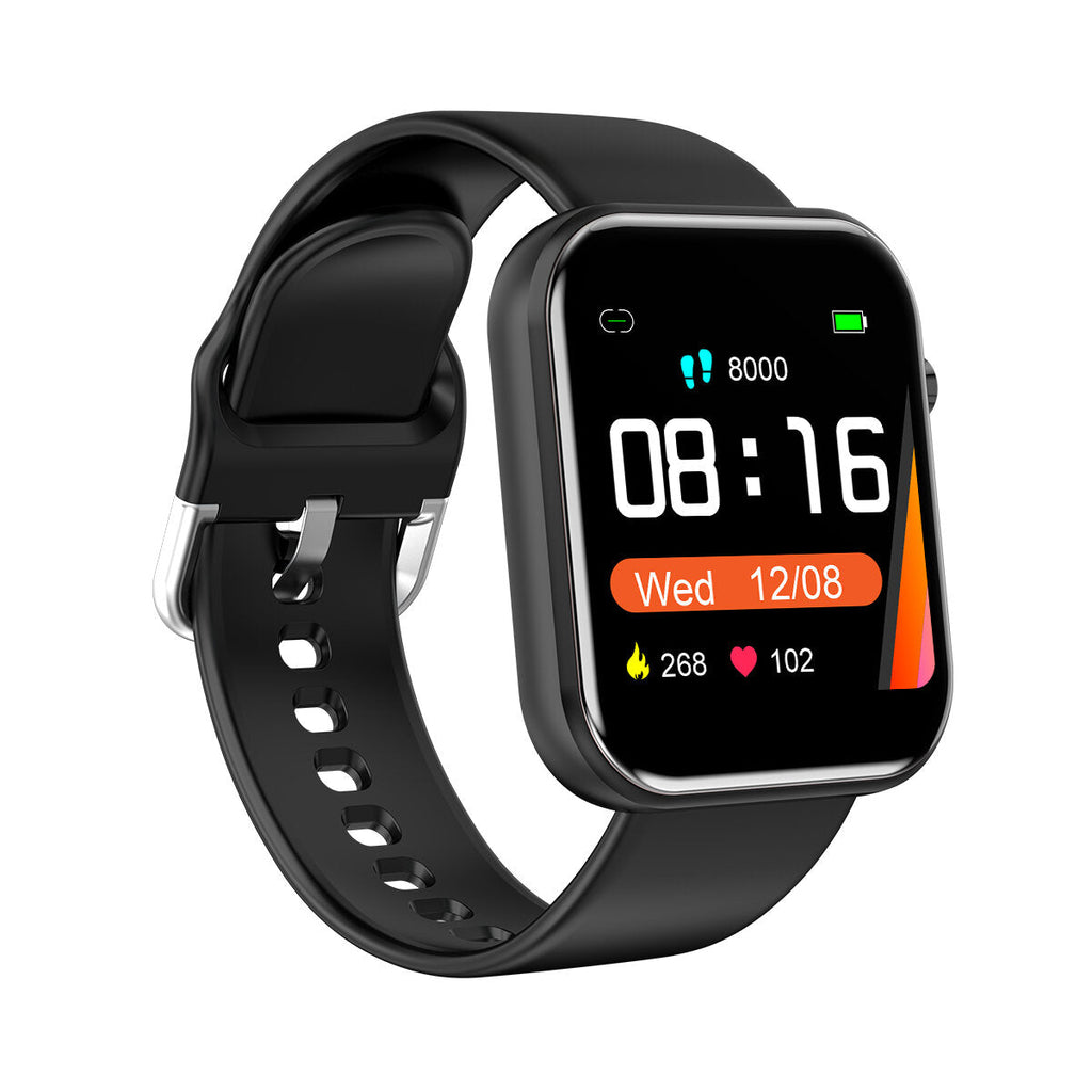 1.54 inch Full Touch Screen Wristband Heart Rate Blood Pressure Monitor Multiple Dial Ultra-thin Smart Watch