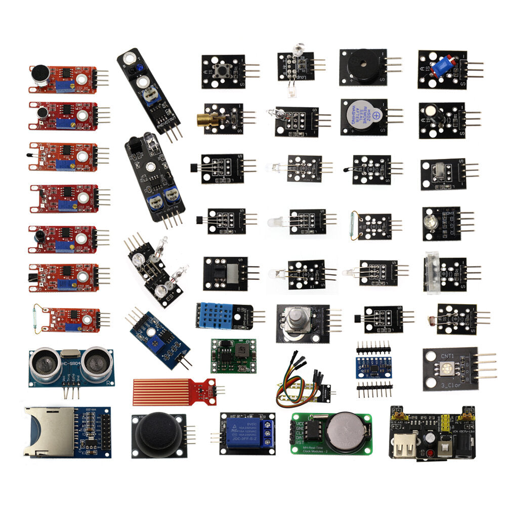 45 In 1 Sensors Module Starter Kit Boxed for Arduino UN0 R3 MEGA2560