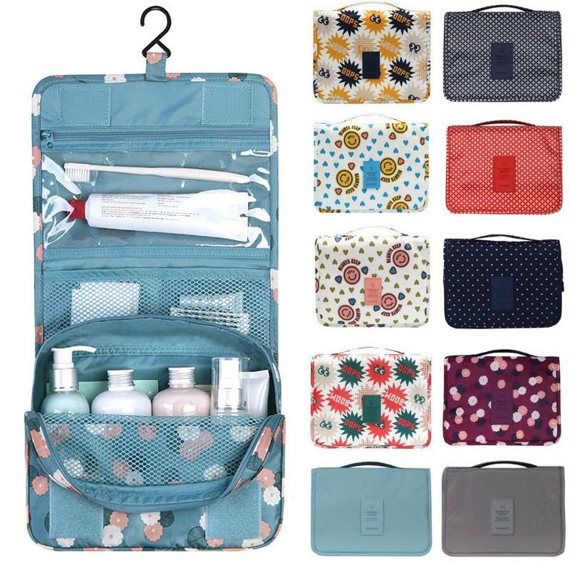 Waterproof Travel Wash Cosmetic Bag Compact Cube Pouch Storage Bag Mesh Organizer