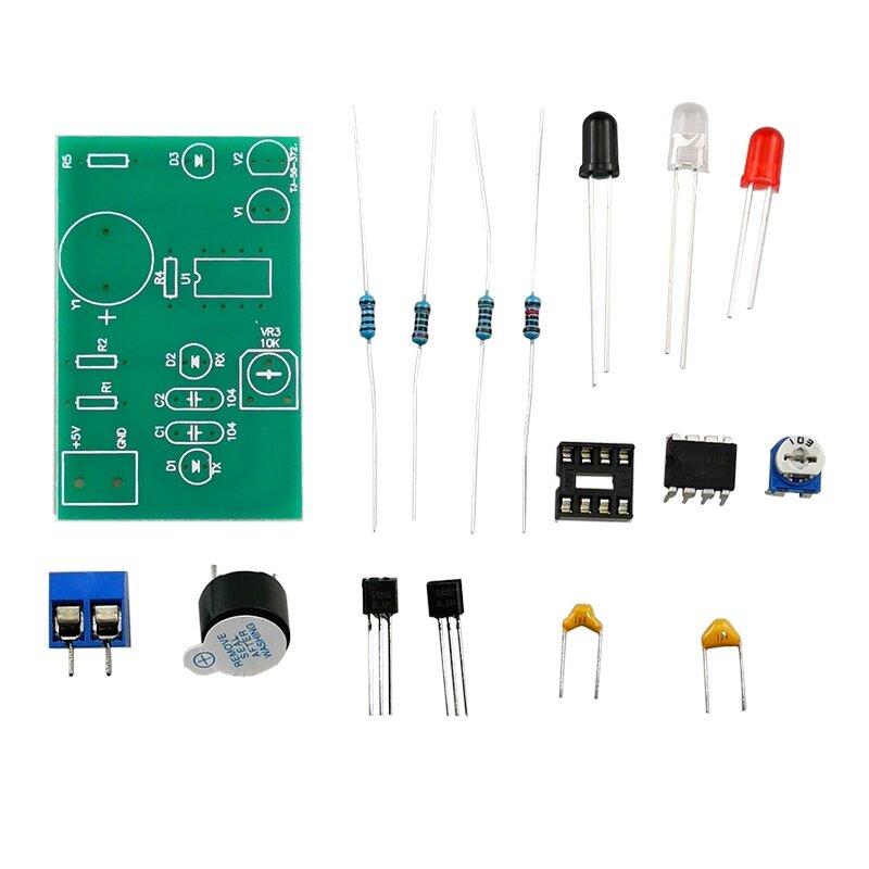 Infrared Sensor Alarm Circuit Kit Diode Electronic Technology Welding Assembly Teaching Practice Parts