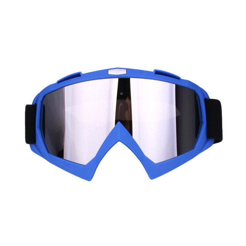 Skiing Goggles Anti-UV Glasses For Motorcycle Motocross Sliver Lens