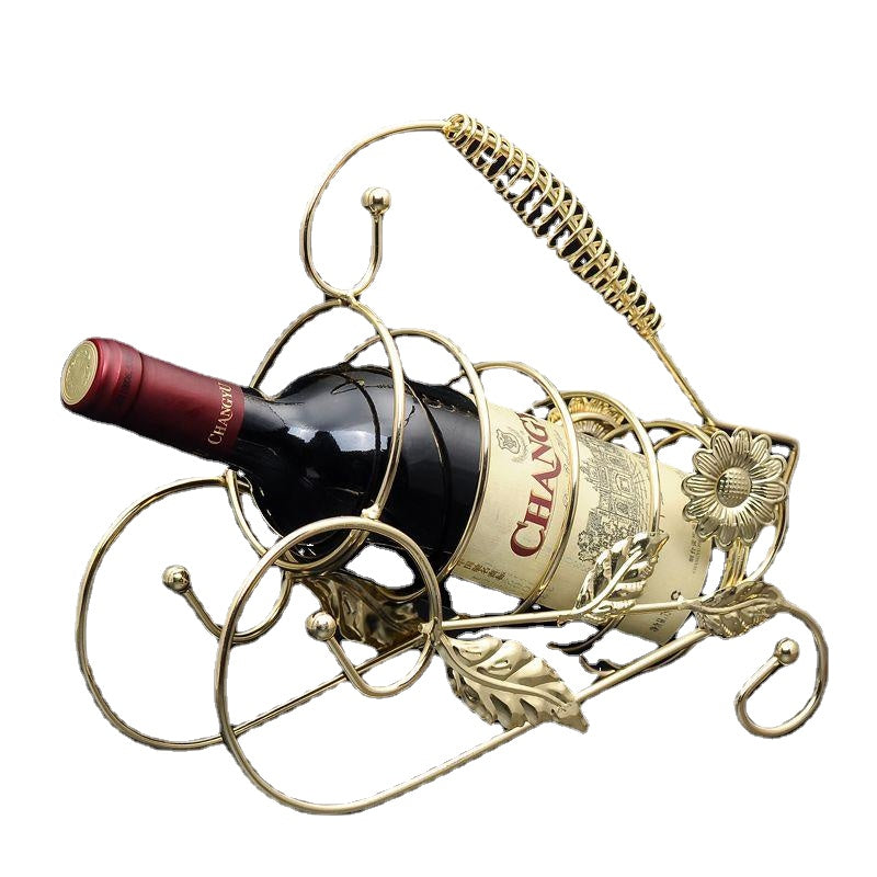 Retro Wine Champange Bottle Rack Holder Wine Accessaries Home Decoration