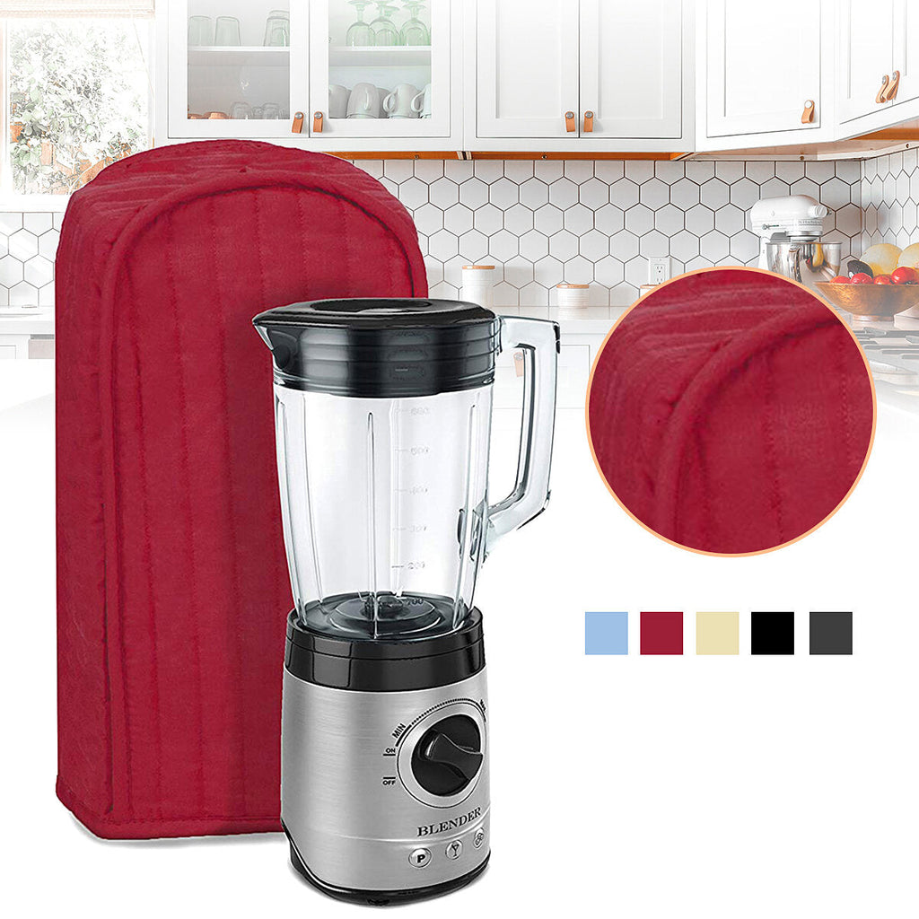 Quilted Polyester Kitchen Blender Appliance Cover Dust-proof Protection Case Bag