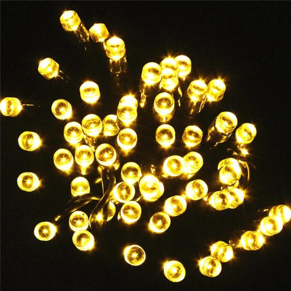 8M 60 LED Solar Power String Fairy Light Outdoor Party Wedding Christmas Garden Decor