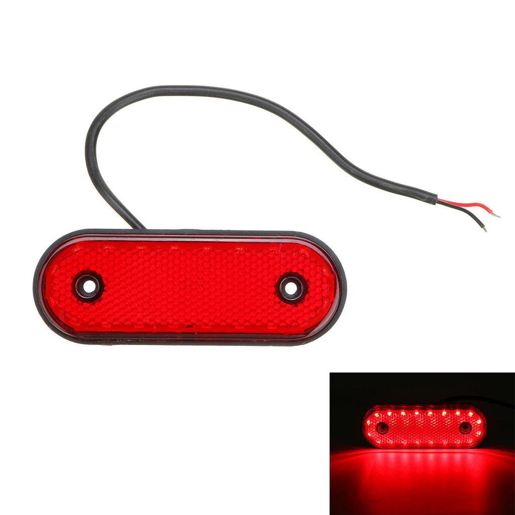 1PC 24V 20 LED Side Marker Light Indicator for Truck Trailer Lorry Caravan