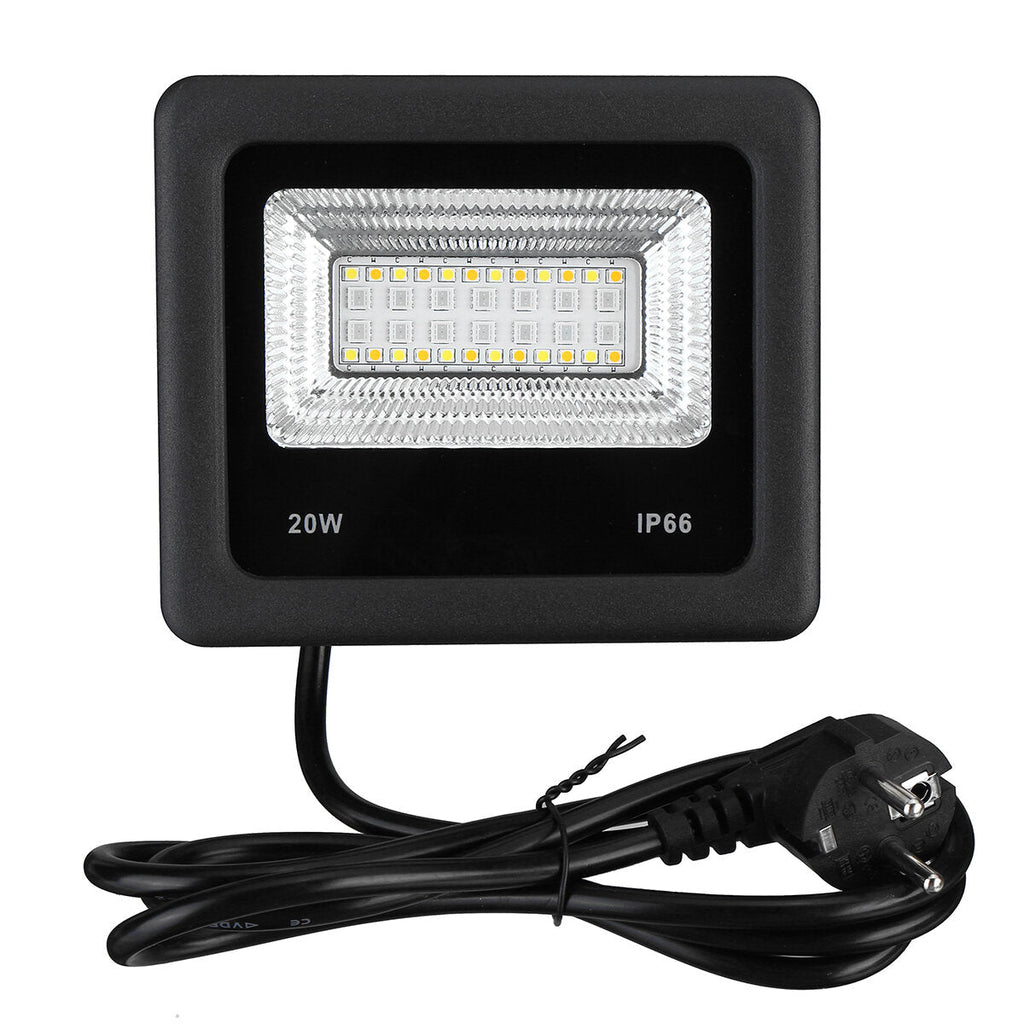 20W bluetooth Smart LED Flood Lights Outdoor Color Changing LED Flood Light Spot Light US/EU Plug