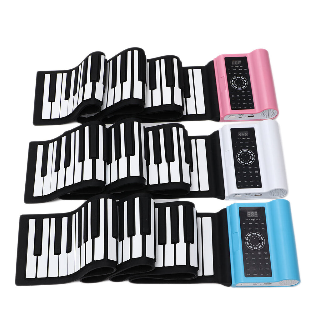 Electronic Hand Roll 88 Key Piano with Bluetooth and Dual Speaker