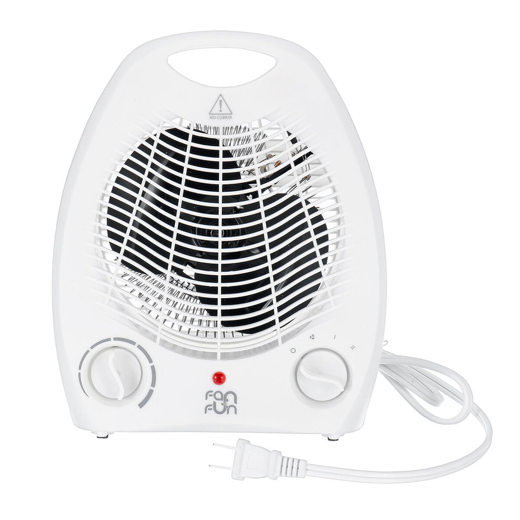 110V Portable Heater Fan - 3 Gear Adjustable High Efficiency, US Plug Warmer